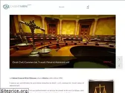 Sites similar to cabinetmrini.com