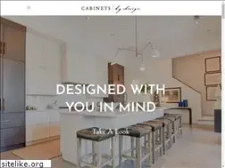 Sites similar to cabinetsbydesign.com