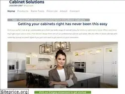 Sites similar to cabinetsolutions.com