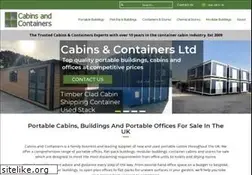Sites similar to cabinsandcontainers.co.uk