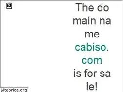 Sites similar to cabiso.com