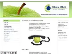 Sites similar to cable-office.de