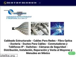 Sites similar to cableadosestructuradosytelefonia.com.mx