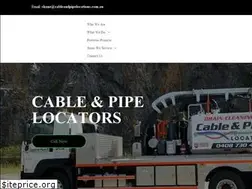 Sites similar to cableandpipelocations.com.au