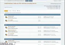Sites similar to cabledatasheet.com