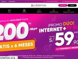Sites similar to cablemas.com.pe