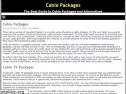 Sites similar to cablepackages.org