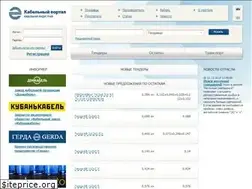 Sites similar to cableport.ru