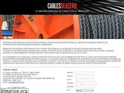 Sites similar to cablesdeacero.com.mx