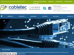 Sites similar to cabletec.es