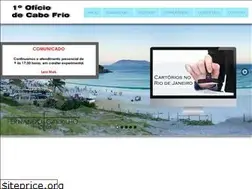 Sites similar to cabofrio1oficio.com.br