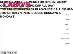 Sites similar to cabosgrill.com