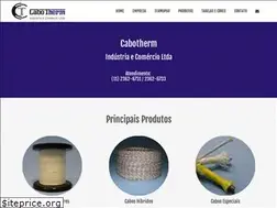 Sites similar to cabotherm.com.br