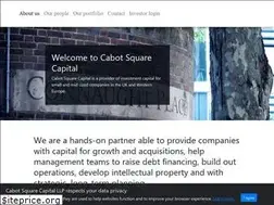 Sites similar to cabotsquare.com