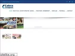 Sites similar to cabraleagues.com.au