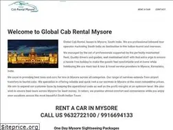 Sites similar to cabrentalmysore.com
