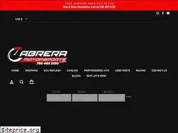 Sites similar to cabreramotorsports.com