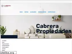 Sites similar to cabrerapropmdq.com