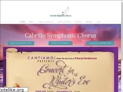 Sites similar to cabrillochorus.org