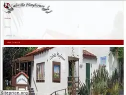 Sites similar to cabrilloplayhouse.org