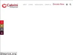 Sites similar to cabrinifoundation.com.au