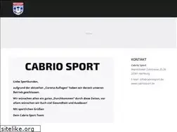 Sites similar to cabriosport.de