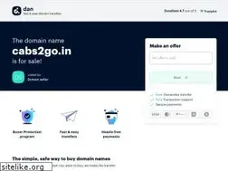 Sites similar to cabs2go.in