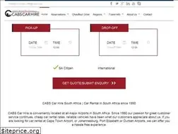 Sites similar to cabscarhire.com