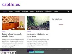 Sites similar to cabtfe.es