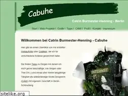 Sites similar to cabuhe.de