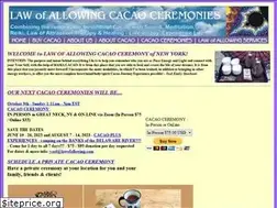 Sites similar to cacaoceremonyny.com