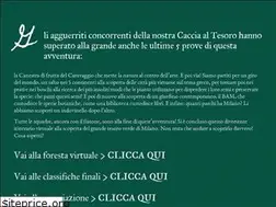 Sites similar to cacciatesoromilano.it