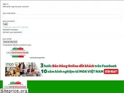 Sites similar to cachbanhangonline.com.vn