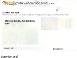Sites similar to cachnaumonngon.com