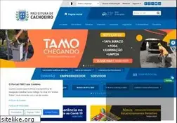 Sites similar to cachoeiro.es.gov.br