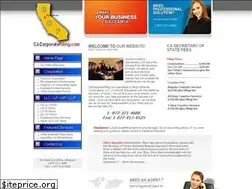Sites similar to cacorporatefiling.com