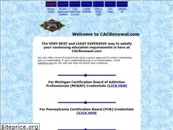 Sites similar to cacrenewal.com