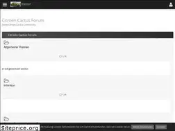 Sites similar to cactus-forum.de