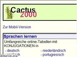 Sites similar to cactus2000.de
