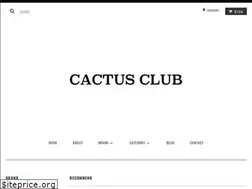 Sites similar to cactusclub.jp