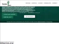 Sites similar to cactuscomms.com