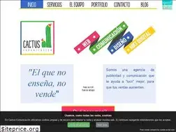 Sites similar to cactuscomunicacion.es