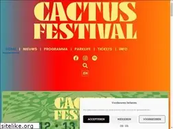 Sites similar to cactusfestival.be