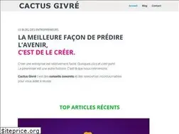 Sites similar to cactusgivre.com