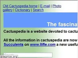 Sites similar to cactuspedia.info