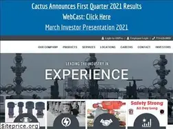 Sites similar to cactuswellhead.com