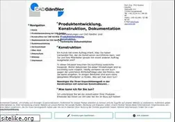 Sites similar to cad-gaenssler.de