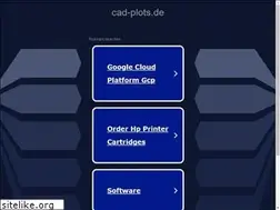 Sites similar to cad-plots.de