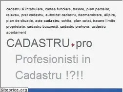Sites similar to cadastru.pro