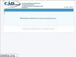 Sites similar to cadconferences.com